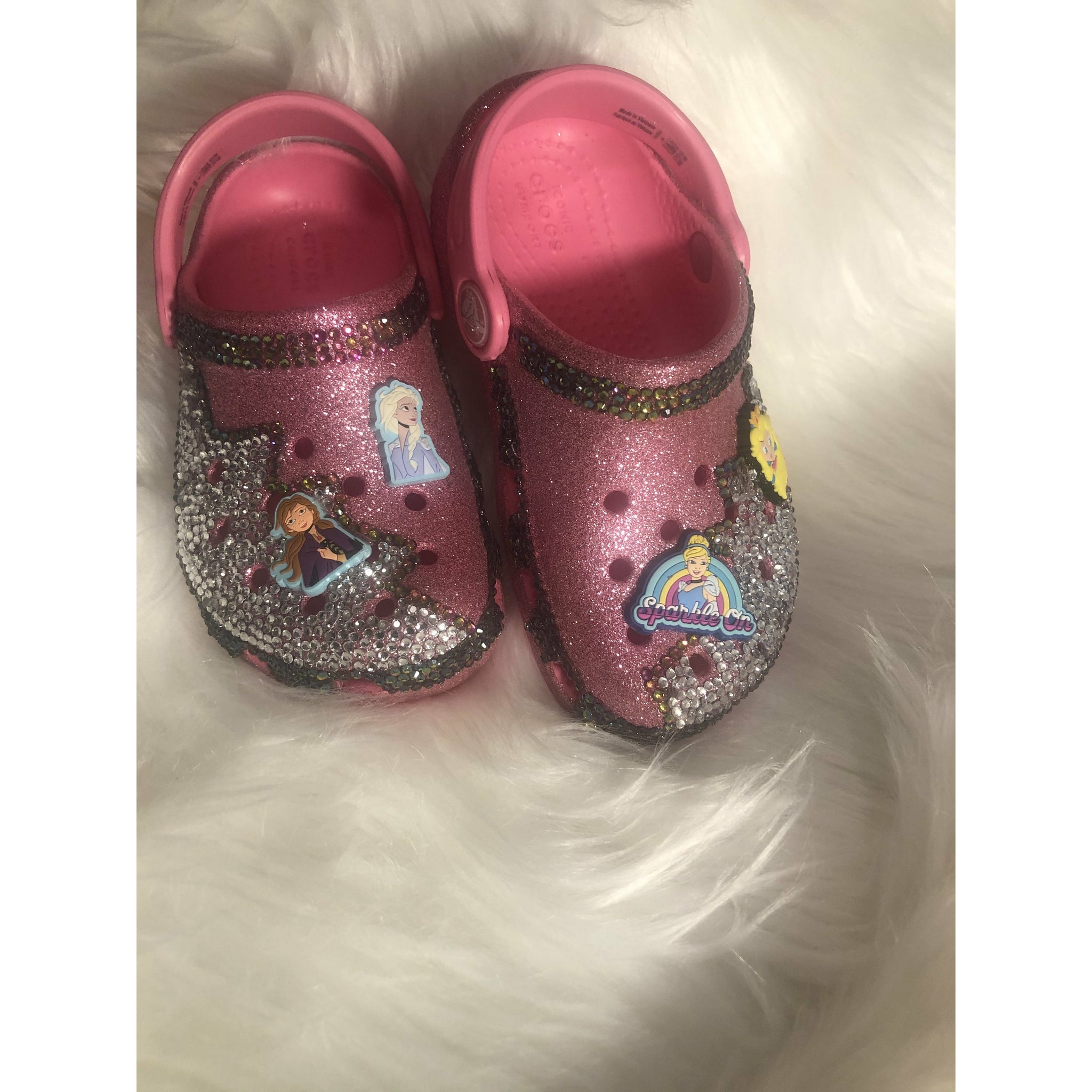 Blinged Crocs, Disney Theme, Crocs