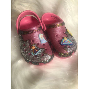 Blinged Crocs, Disney Theme, Crocs