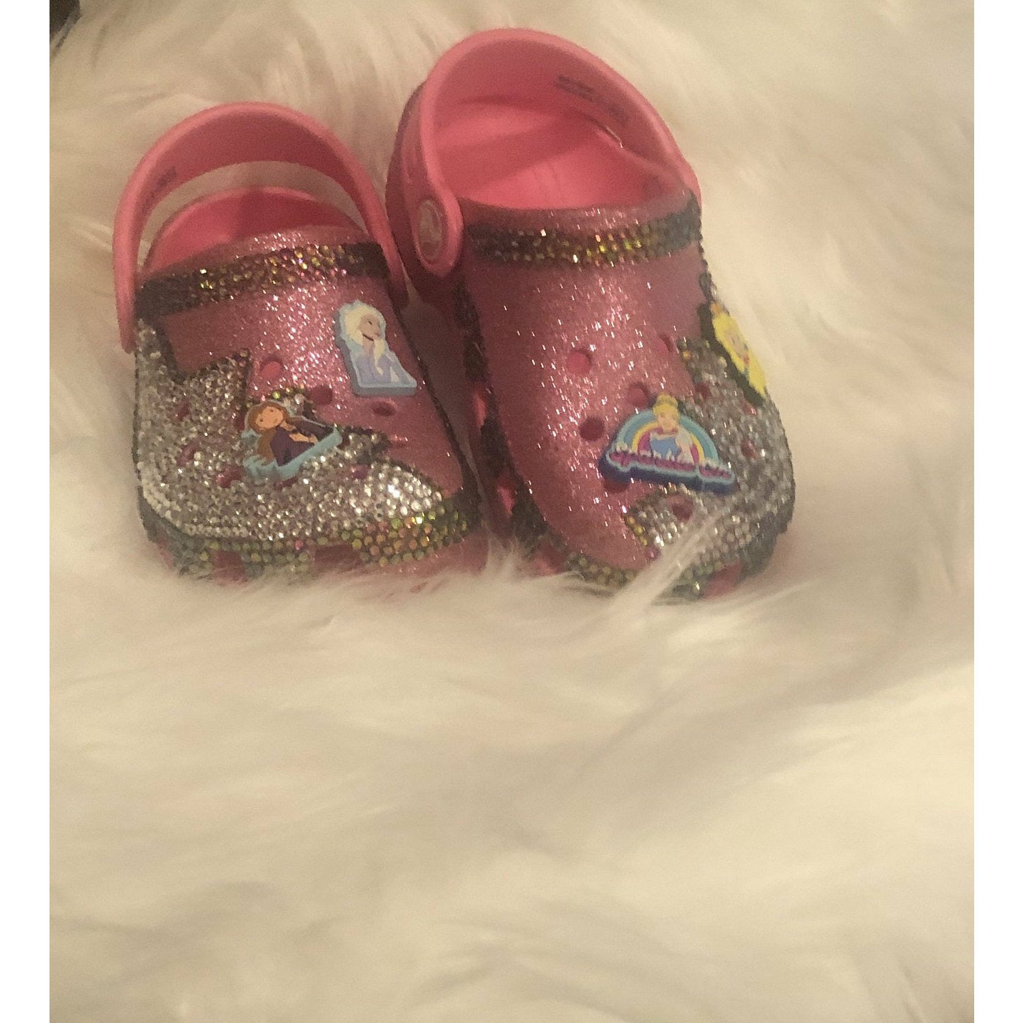 Blinged Crocs, Disney Theme, Crocs